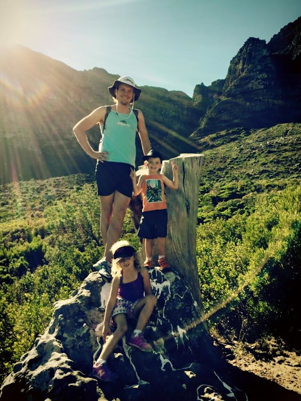 The intrepid explorers at base camp.