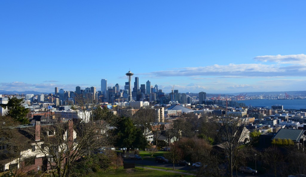 The Seattle skyline